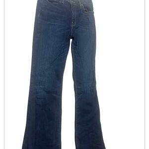 Hudson Jeans Blue Flare Wide Leg Denim